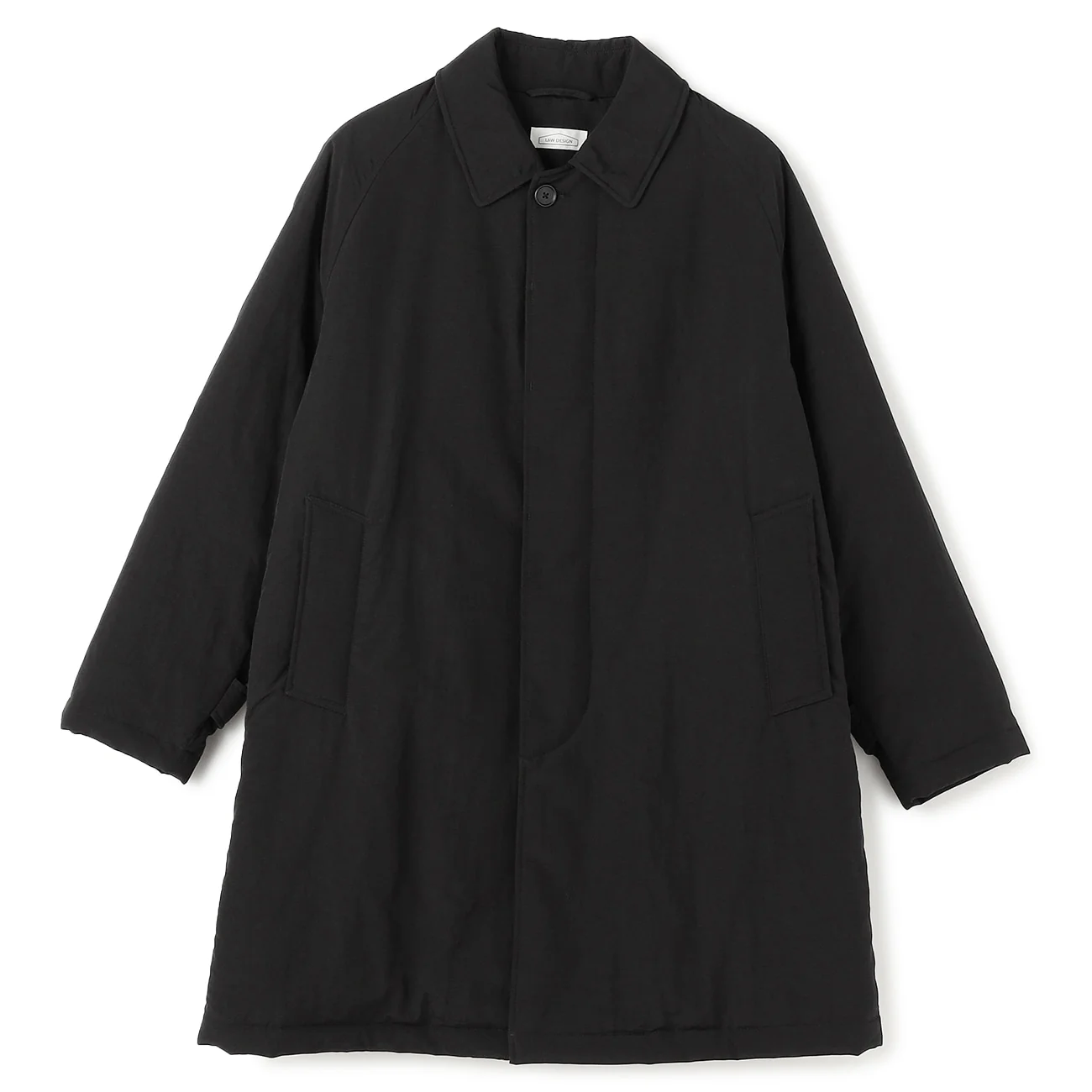 Water-Repellent Padded Balmacaan Coat - Image 4