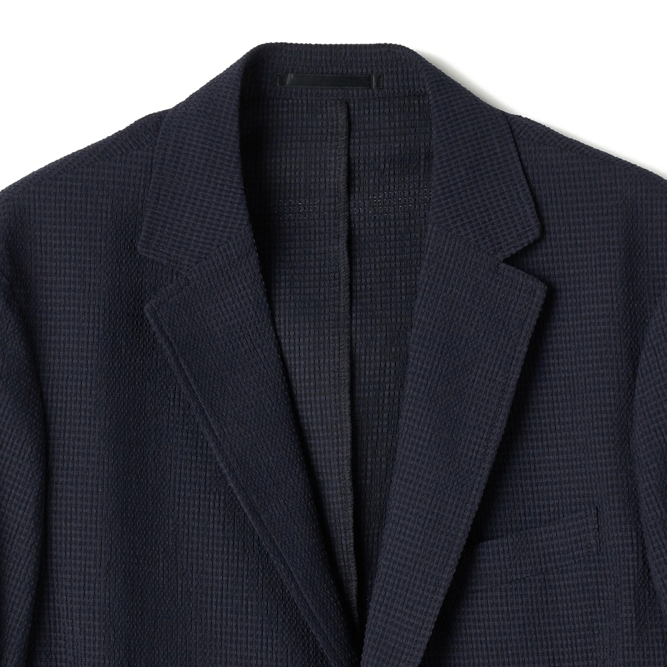 Pajama Suits Aircool Tricot Seersucker Jacket - Navy - Image 7