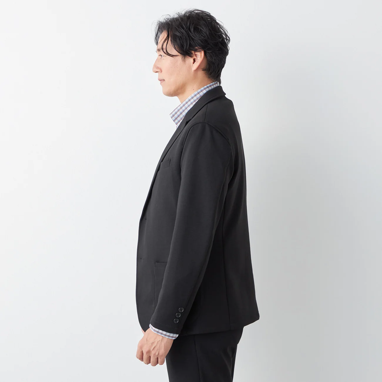 Pajama Suits Premium Comfortable Jacket - Black - Image 4