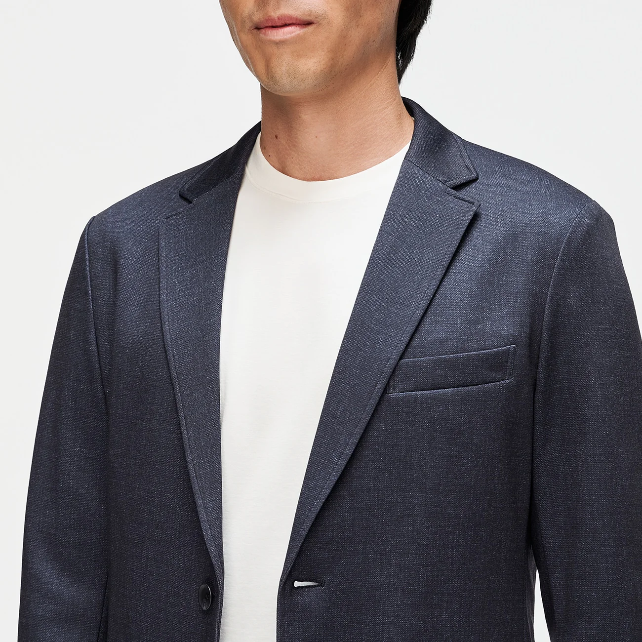 Pajama Suits Printed Jersey Jacket - Navy - Image 3
