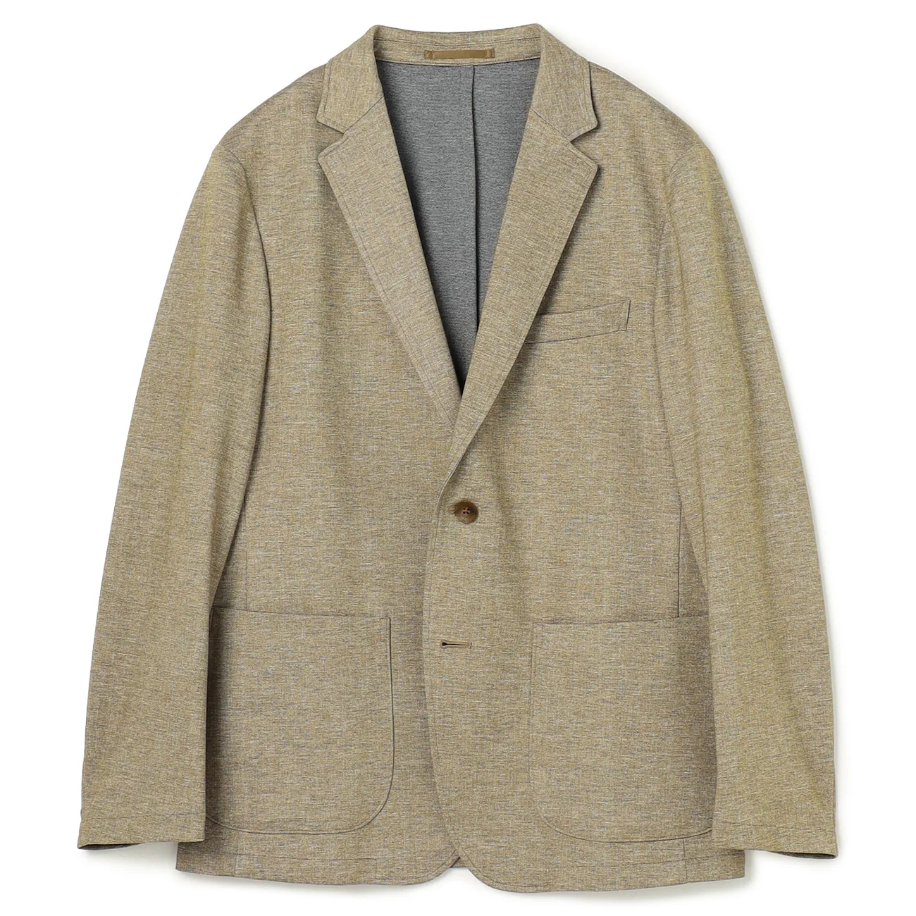 Pajama Suits Printed Jersey Jacket - Beige - Image 3