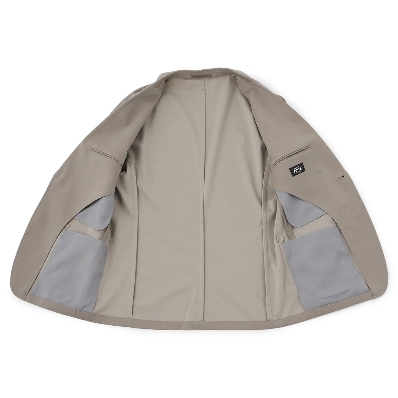 Pajama Suits Premium Jacket- Gray Beige - Image 8