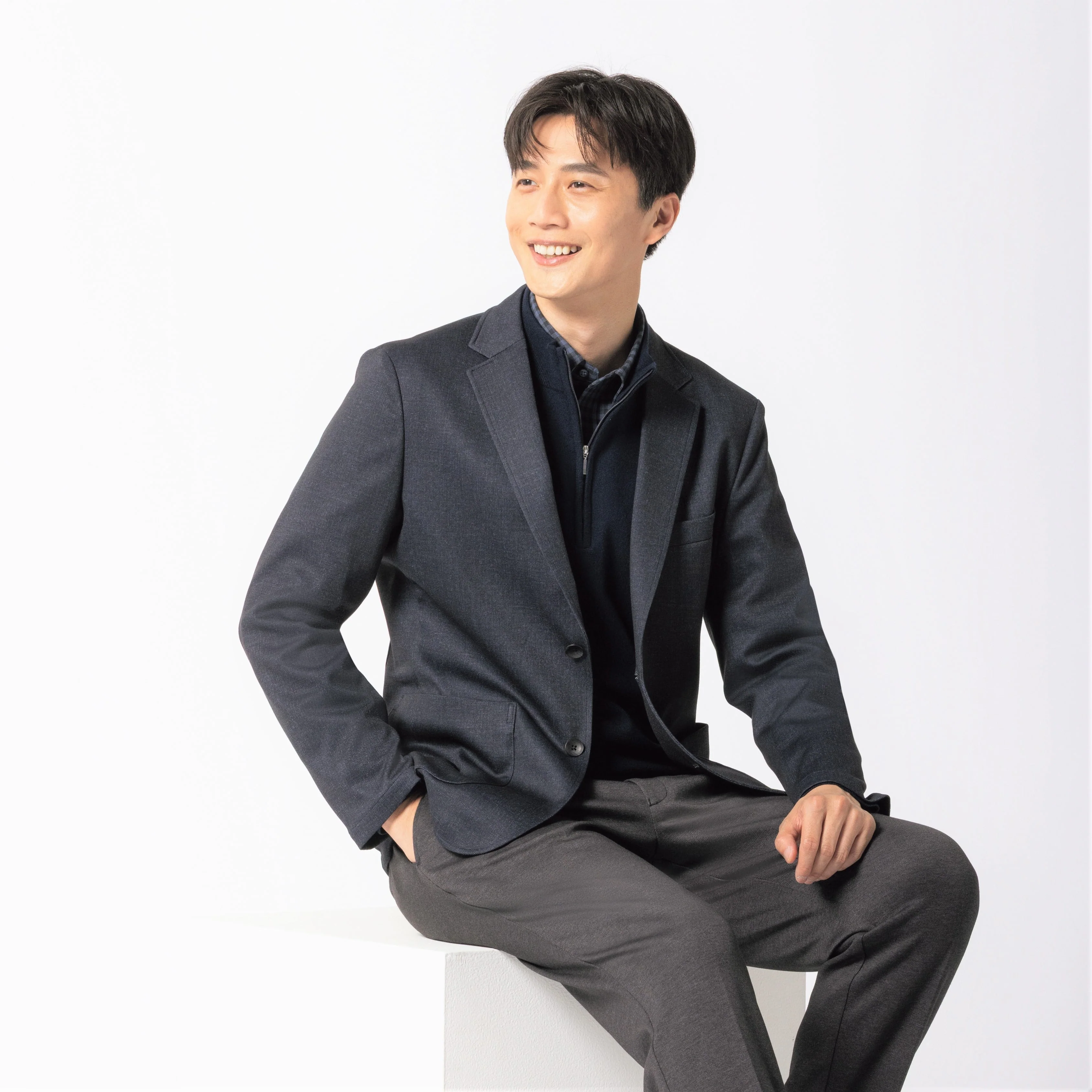 Stretch Check Shirt - Image 3