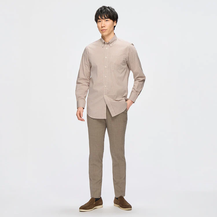 Business Casual Stretch Button-Down Shirt - Image 14