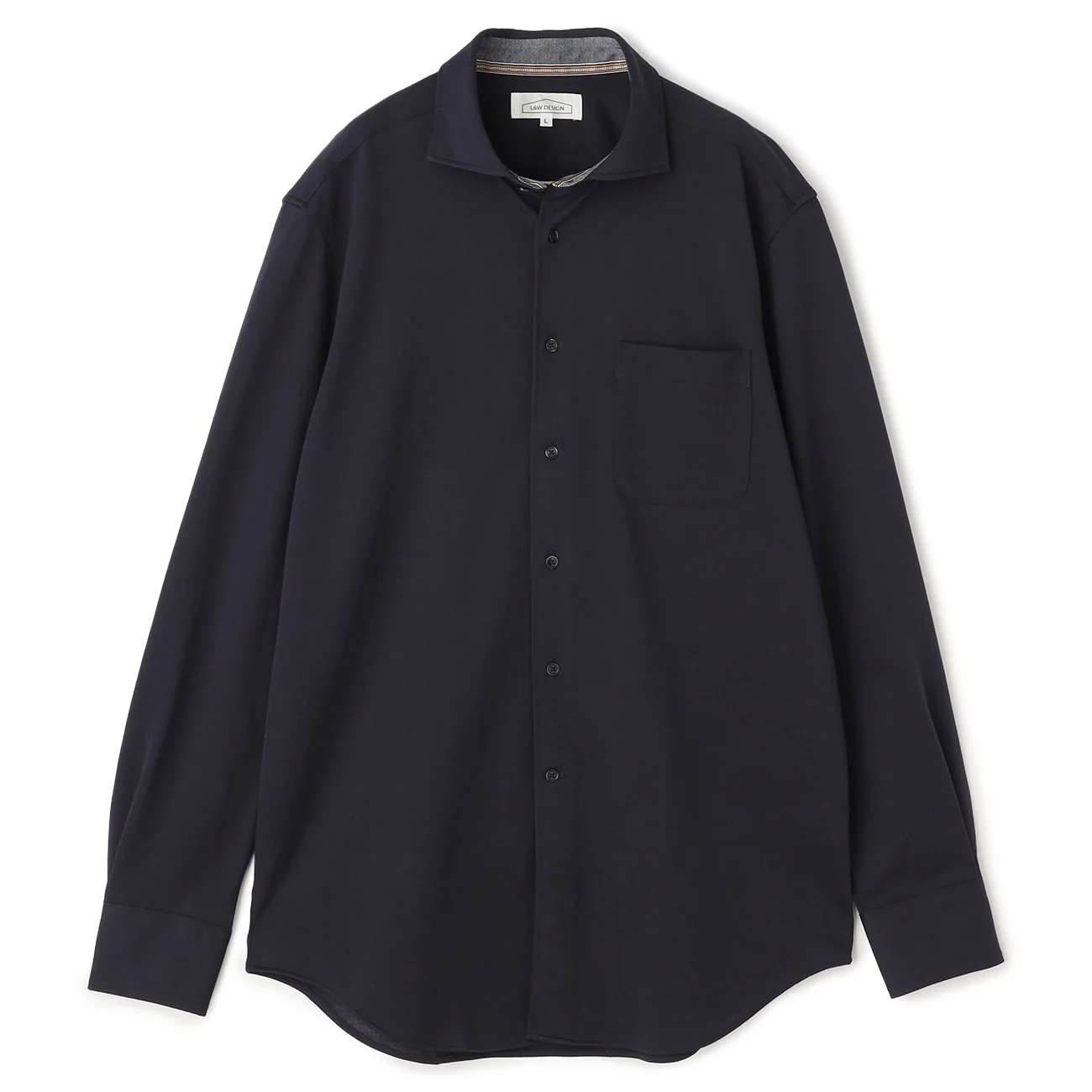 Business Casual Stretch Jersey Cutaway Shirt - Image 2