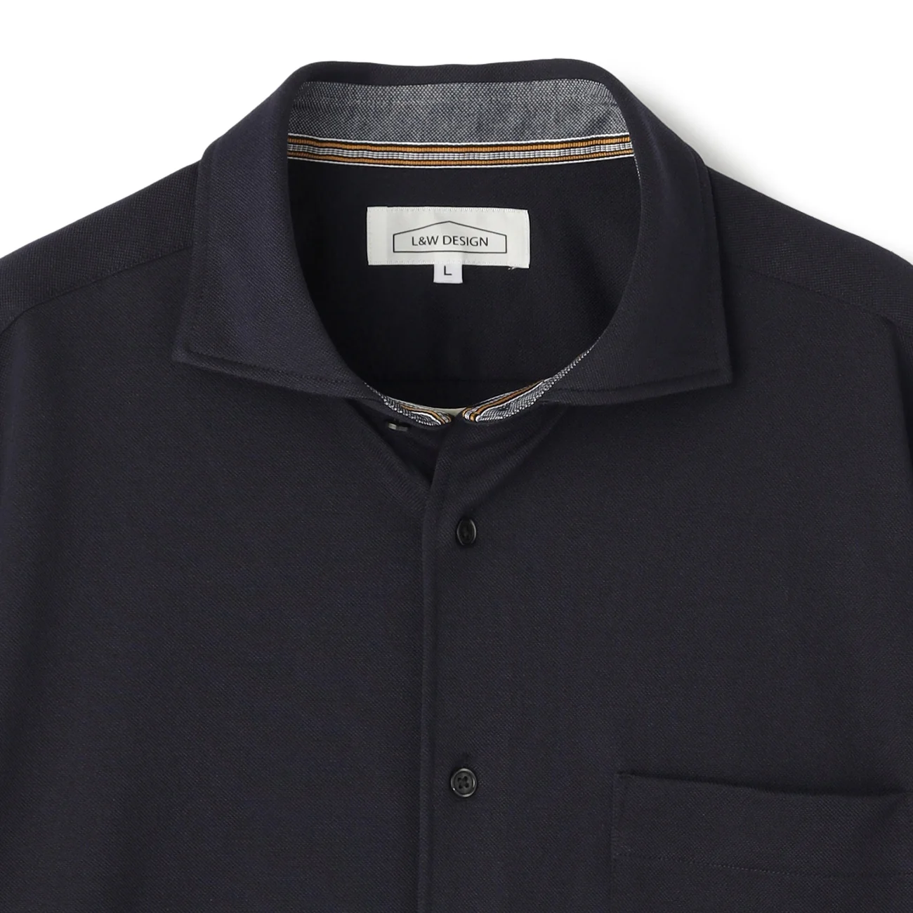 Business Casual Stretch Jersey Cutaway Shirt - Image 4
