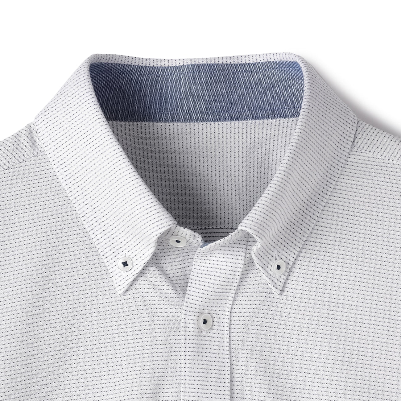 Bizknit Non-iron Button-down Shirt - White - Image 3