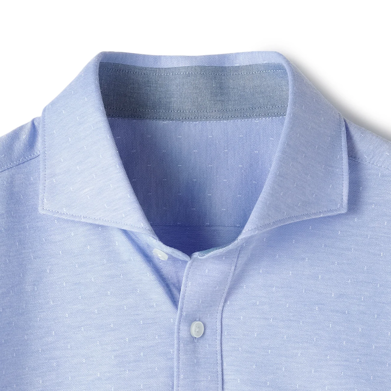 Bizknit Non-iron Cutaway Shirt - Blue - Image 3