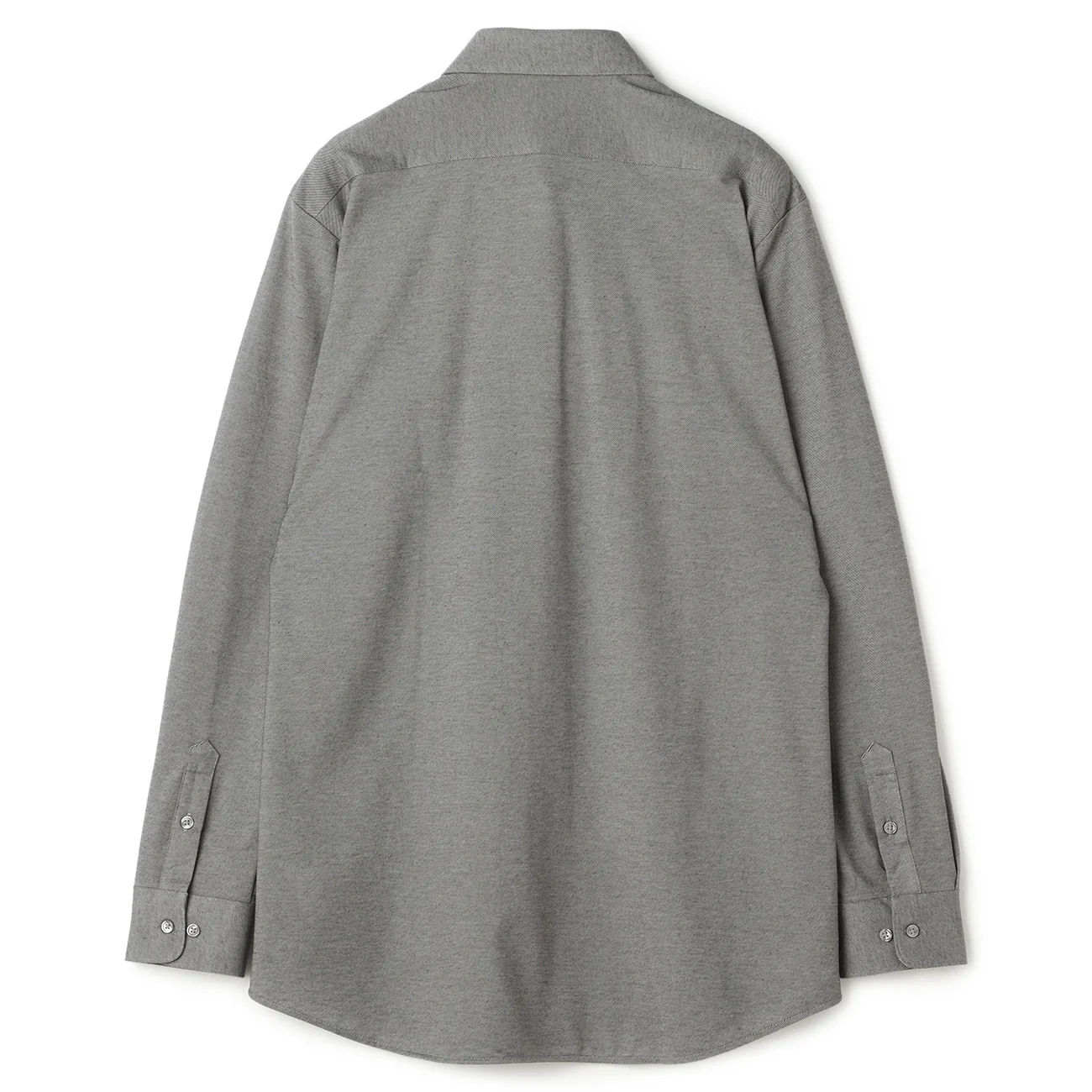 Bizknit Non-iron Stretch Button-down Shirt - Charcoal Gray - Image 4