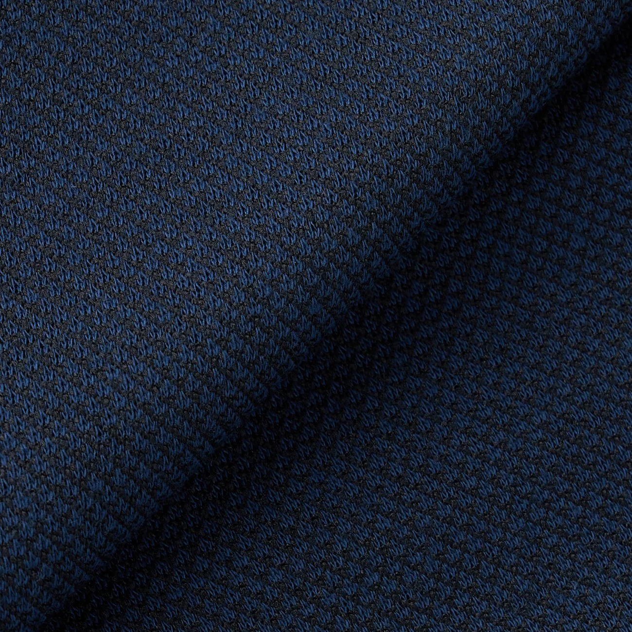Bizknit Non-iron Stretch Cutaway Shirt - Navy - Image 2