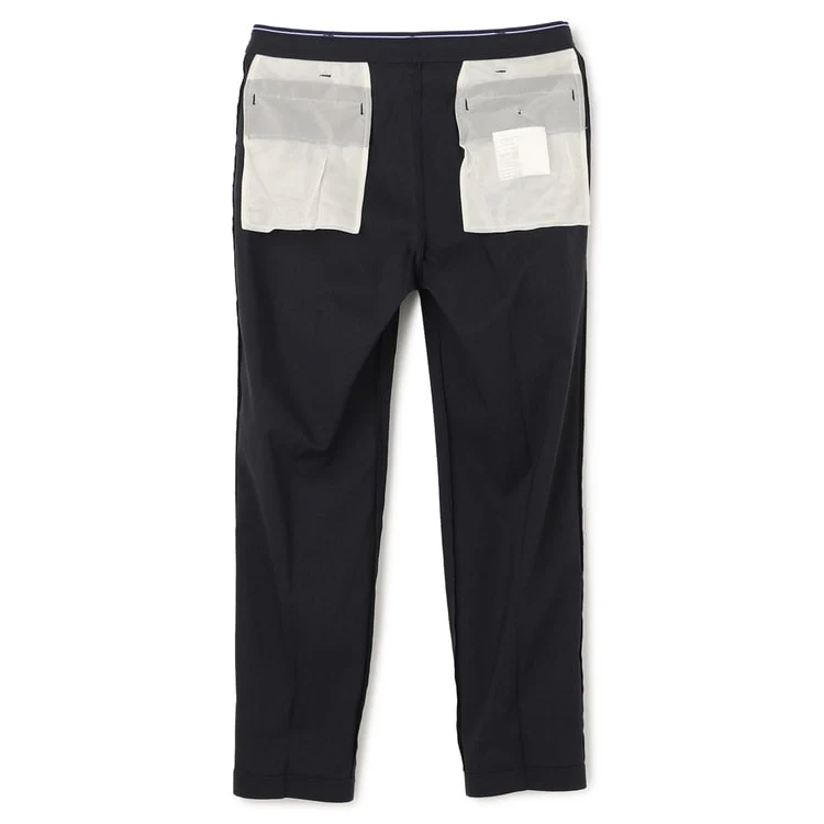 Adjustable Hem Super Stretch Cotton-Like Tapered Pants - Image 12