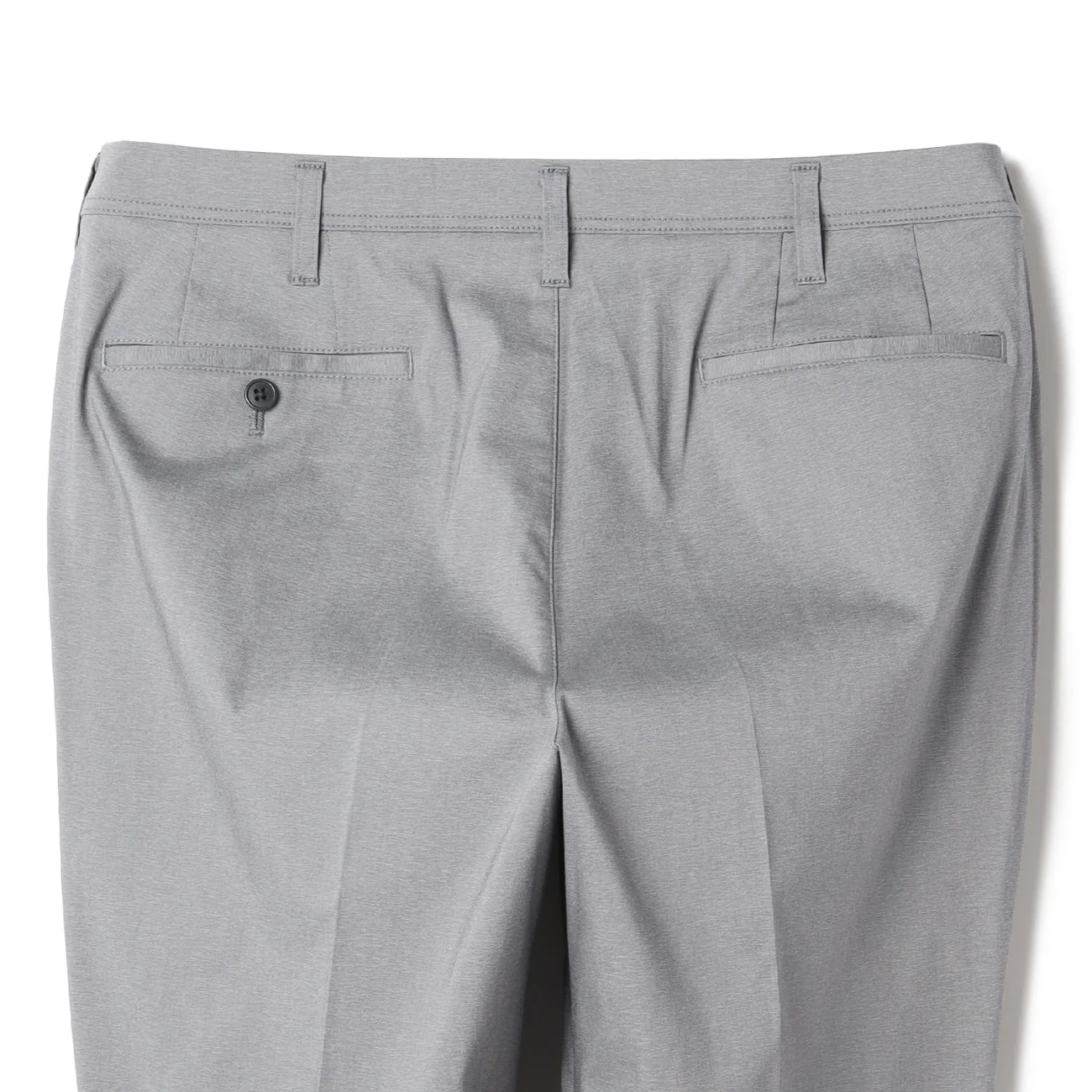 Adjustable Hem Super Stretch Cotton-Like Tapered Pants - Image 20