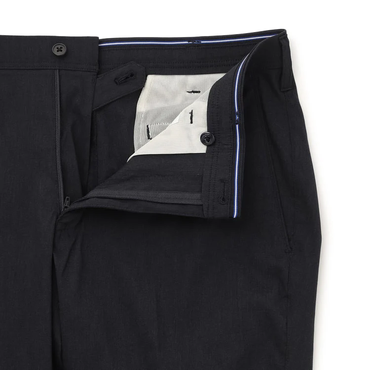 Adjustable Hem Super Stretch Cotton-Like Tapered Pants - Image 8