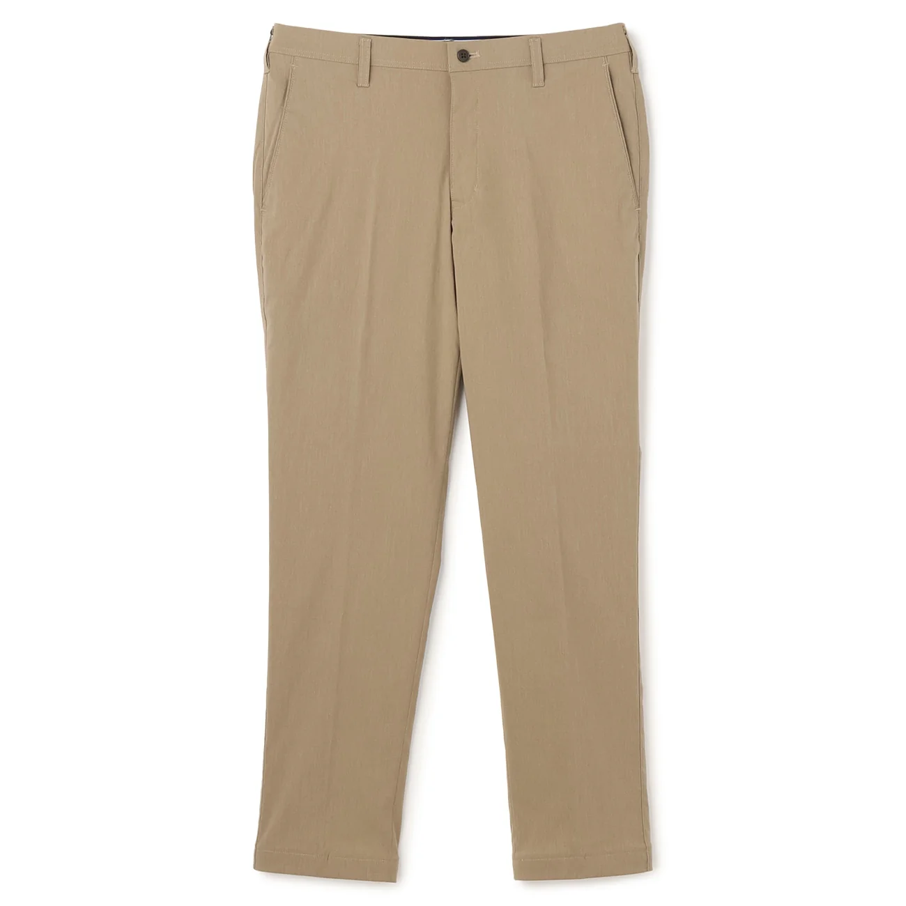 Adjustable Hem Super Stretch Cotton-Like Tapered Pants - Image 17