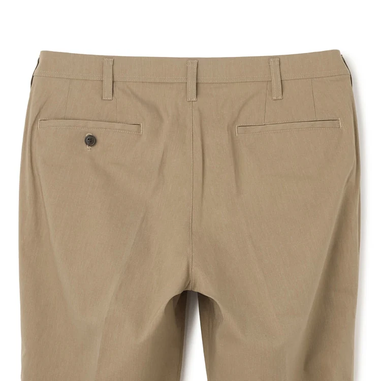 Adjustable Hem Super Stretch Cotton-Like Tapered Pants - Image 20