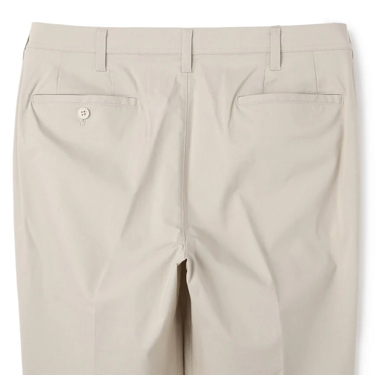 Adjustable Hem Super Stretch Cotton-Like Tapered Pants - Image 6