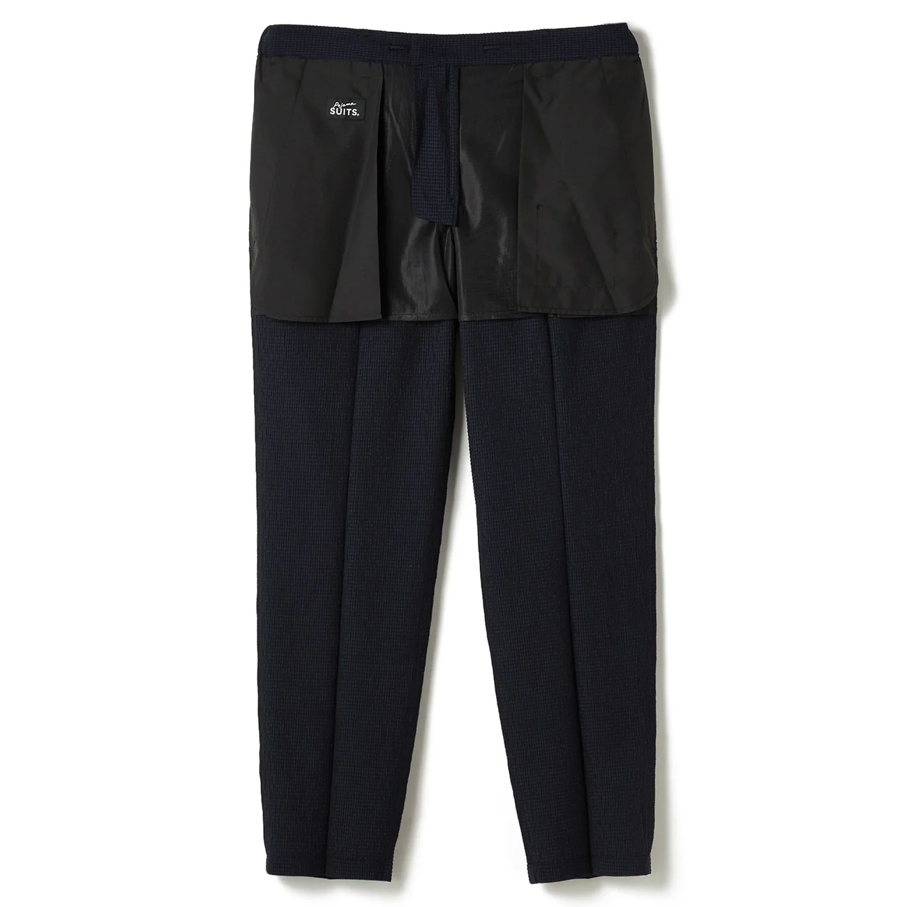Pajama Suits Aircool Tricot Seersucker Pants - Navy - Image 9