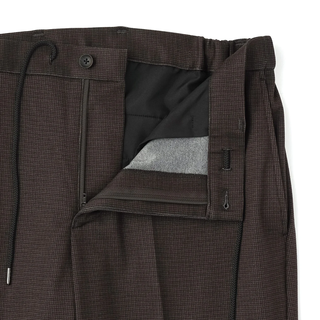 Pajama Suits Printed Jersey Pants - Brown - Image 13