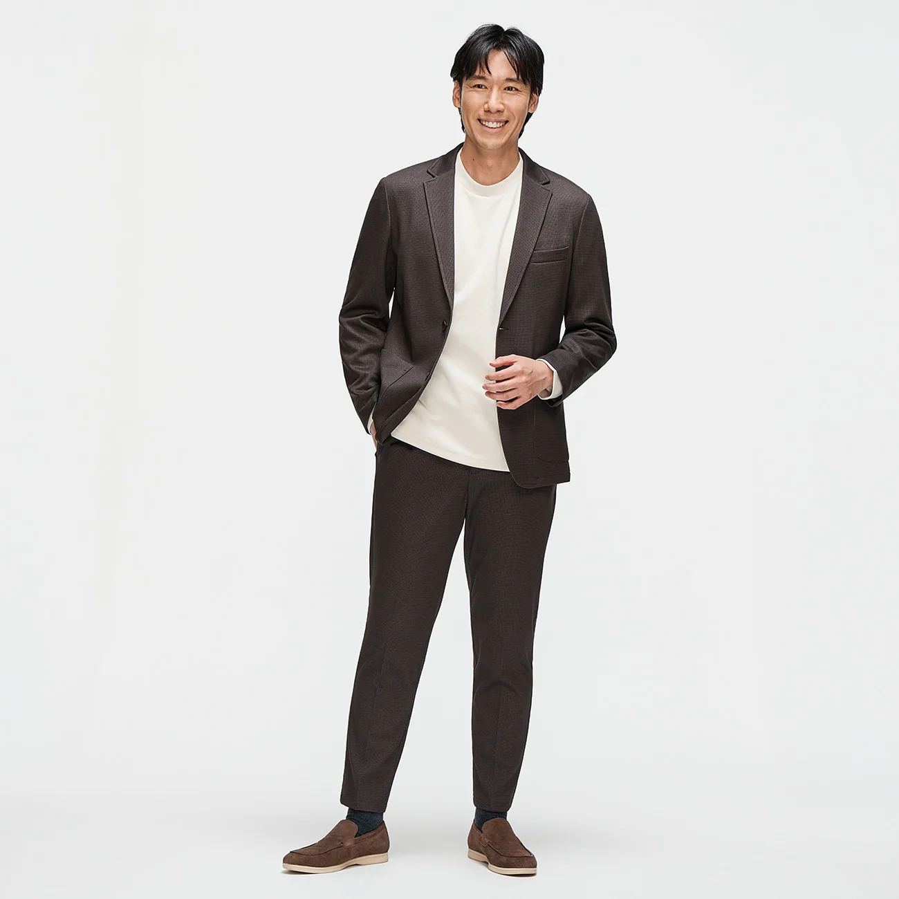 Pajama Suits Printed Jersey Pants - Brown - Image 2