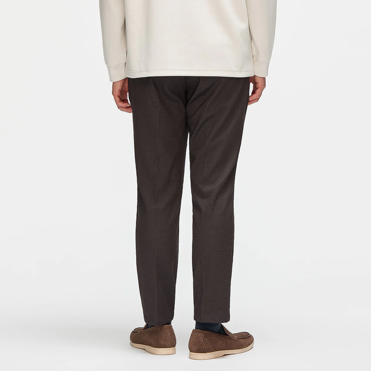 Pajama Suits Printed Jersey Pants - Brown - Image 5