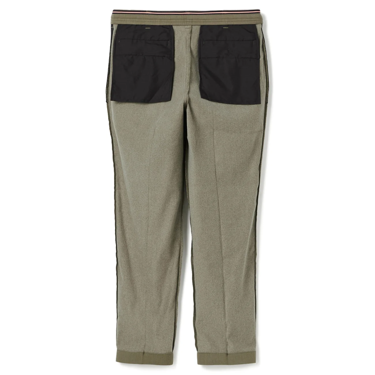 Adjustable Hem Stretch Brushed Twill Tapered Pants - Image 15
