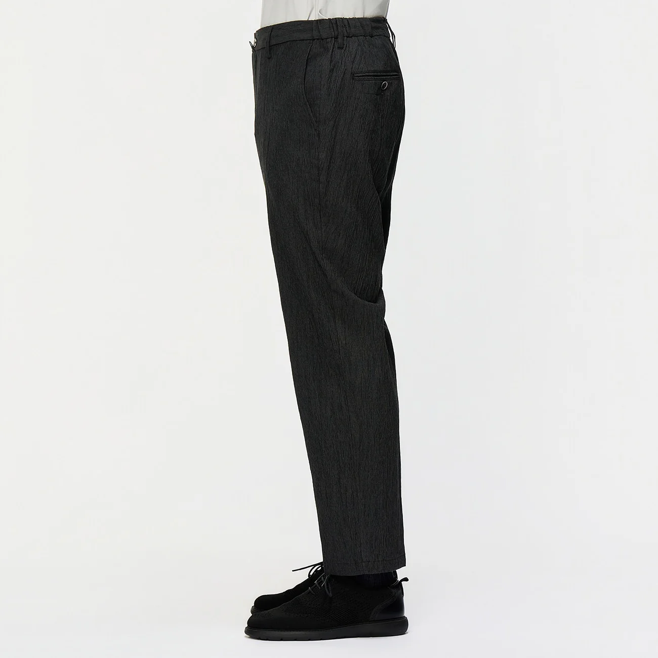 Pajama SUITS Premium SUPER Aircool Washable Stretch Crepe Pants - Black - Image 6