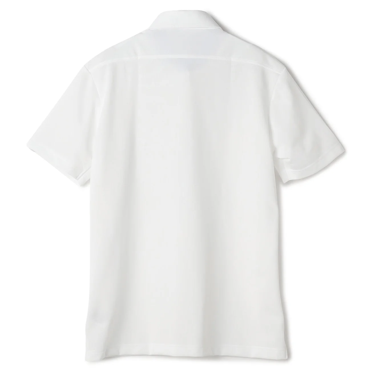 Biz Polo Aircool Button-down Polo Shirt - White - Image 4