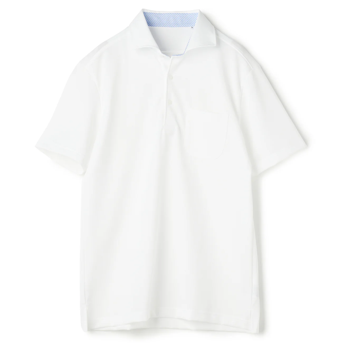 Biz Polo Aircool Cutaway Polo Shirt - White