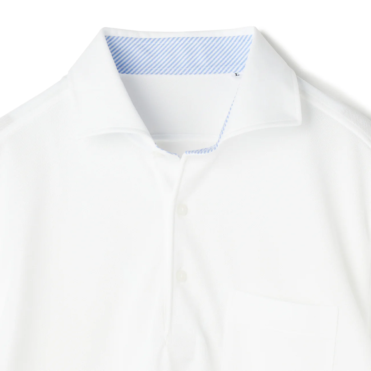 Biz Polo Aircool Cutaway Polo Shirt - White - Image 4