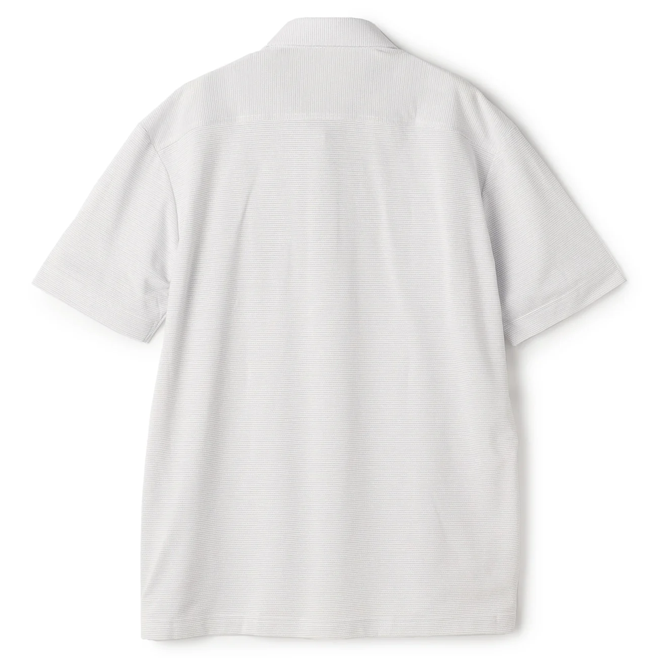 Biz Polo Aircool Cutaway Sashiko Polo Shirt - White - Image 4