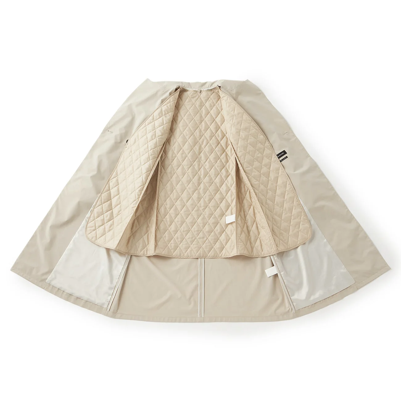 3-Way Water-repellent Trench Coat with Quilted Vest - Image 37