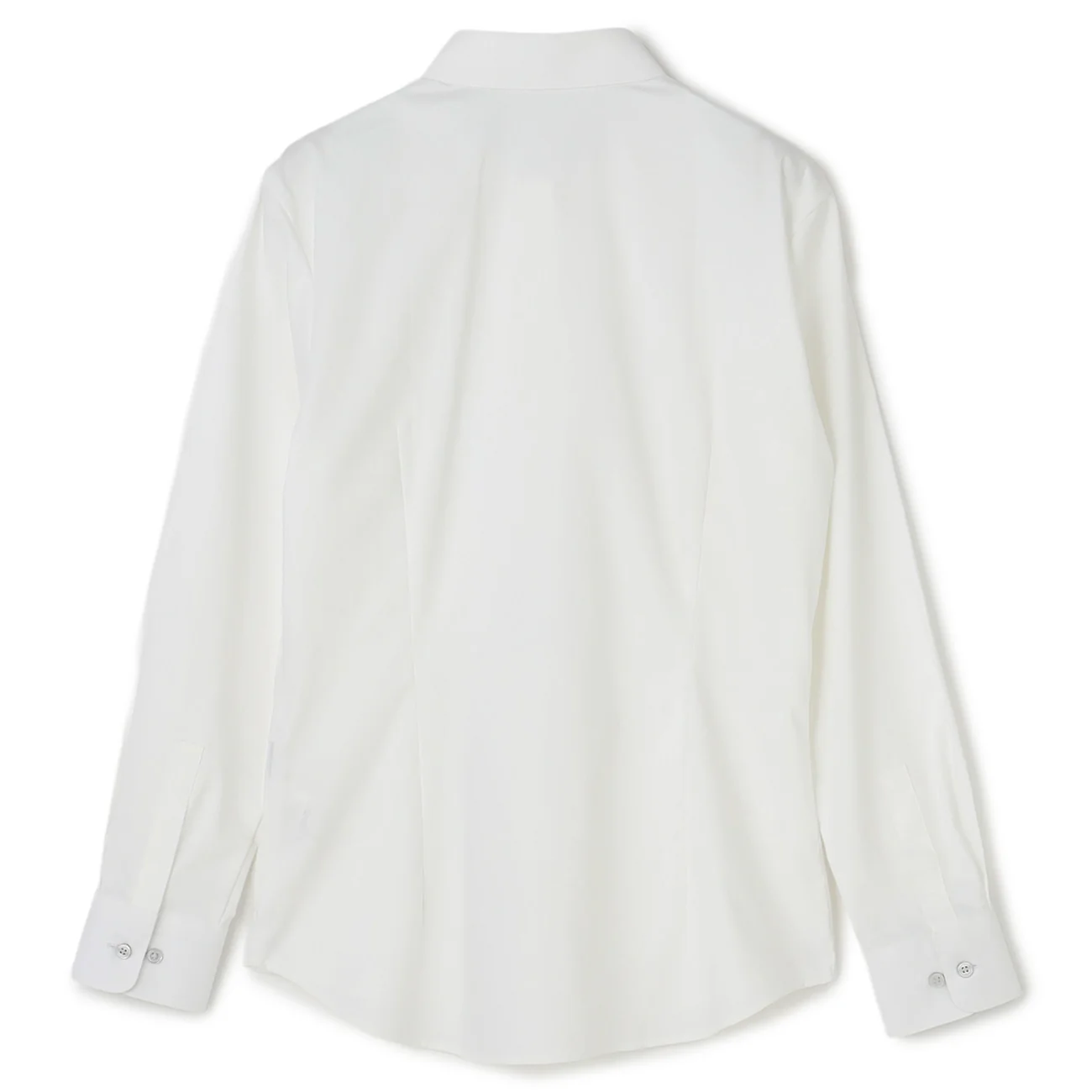 UV Protection Dobby Stripe Shirt - White - Image 9