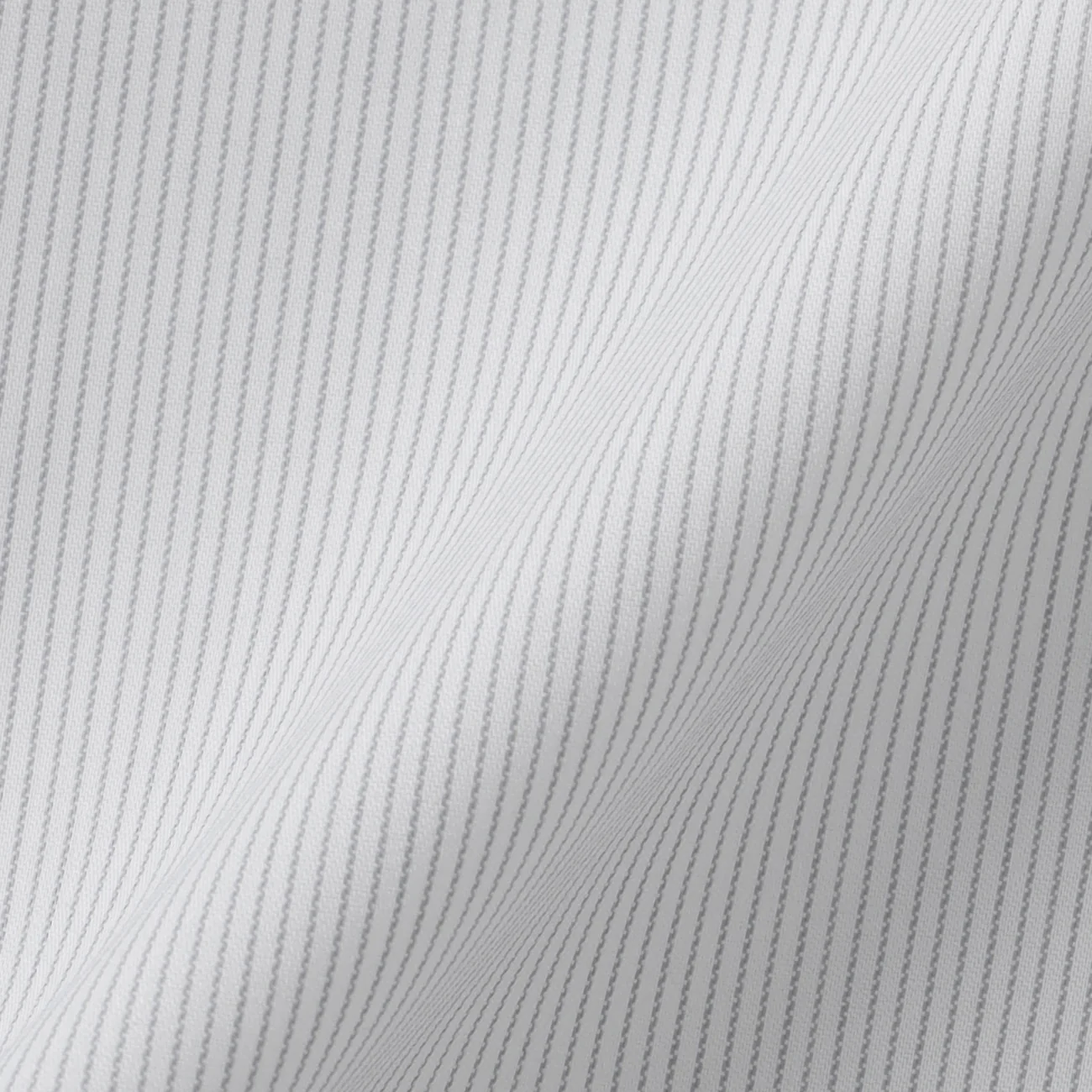 UV Protection Contrast Collar Stripe Shirt - Gray - Image 13