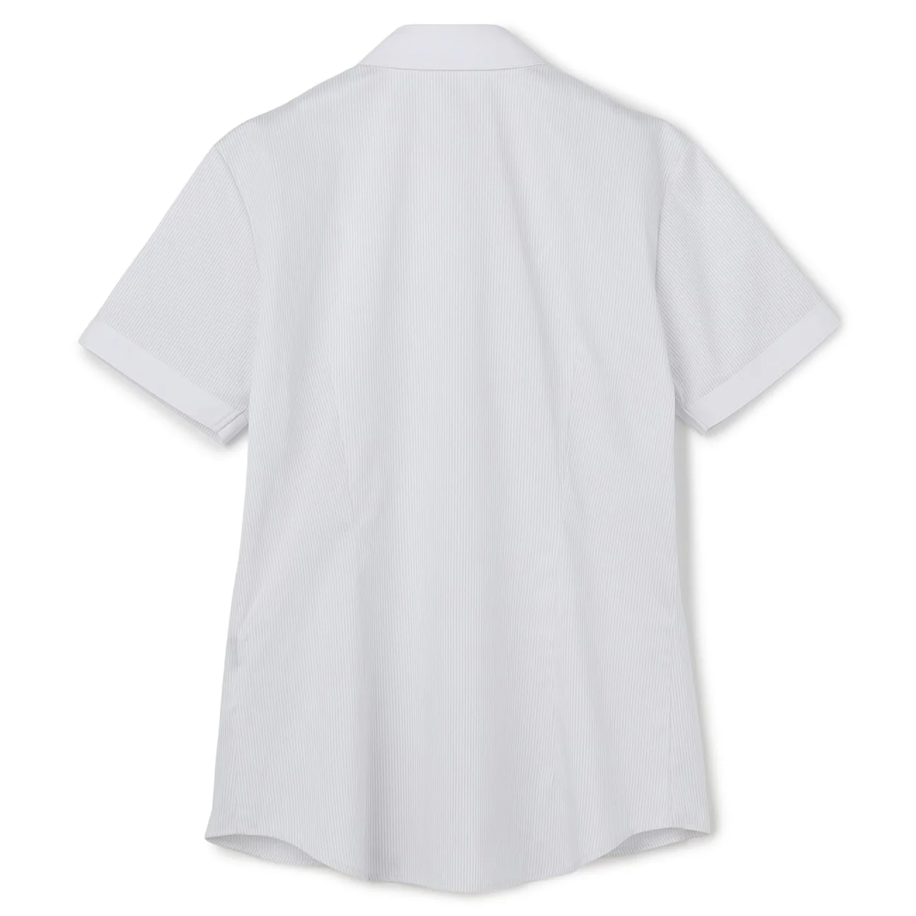 Contrast Collar Shirt - Gray - Image 8