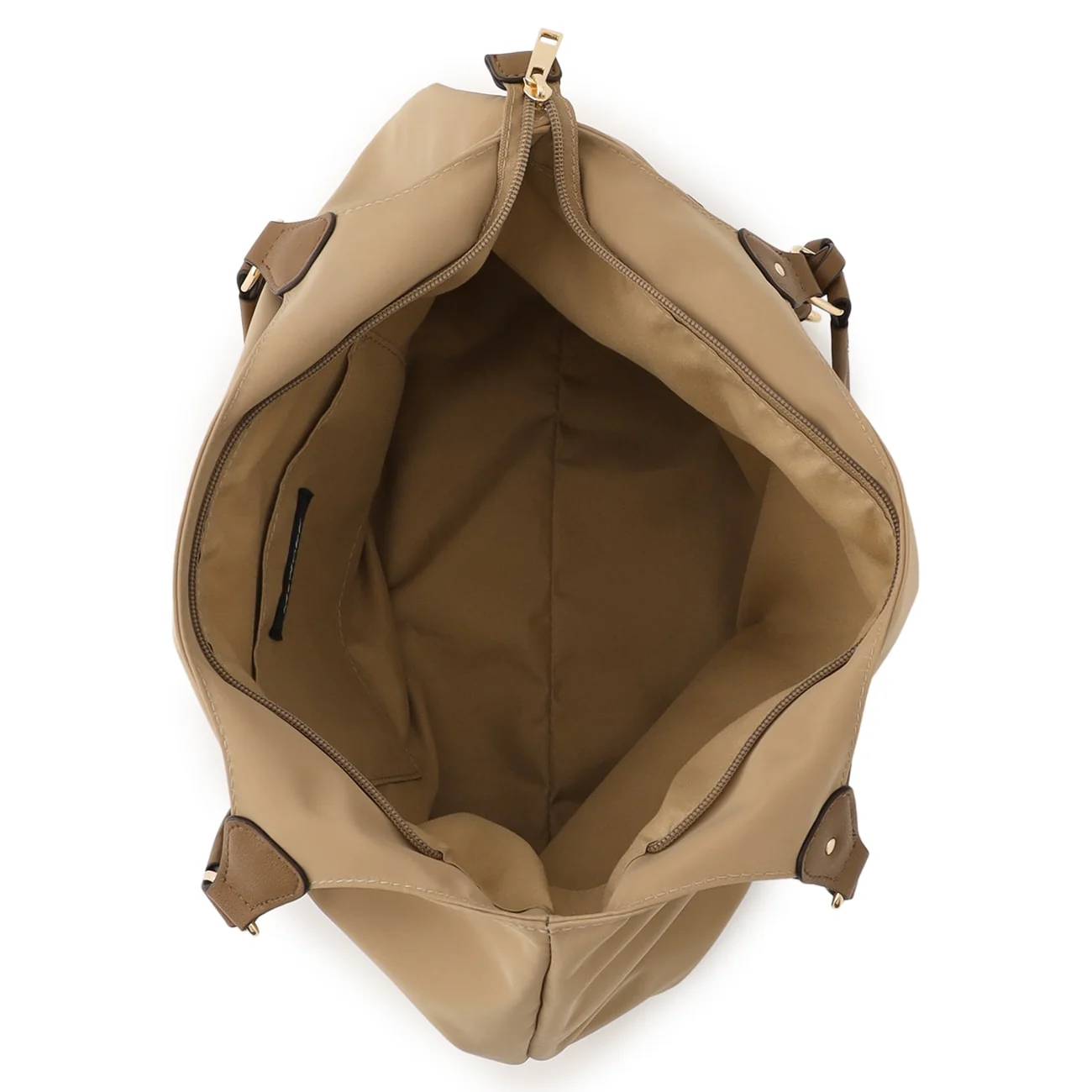 Lightweight ２-Tone Tote Bag with Accessory - Image 19