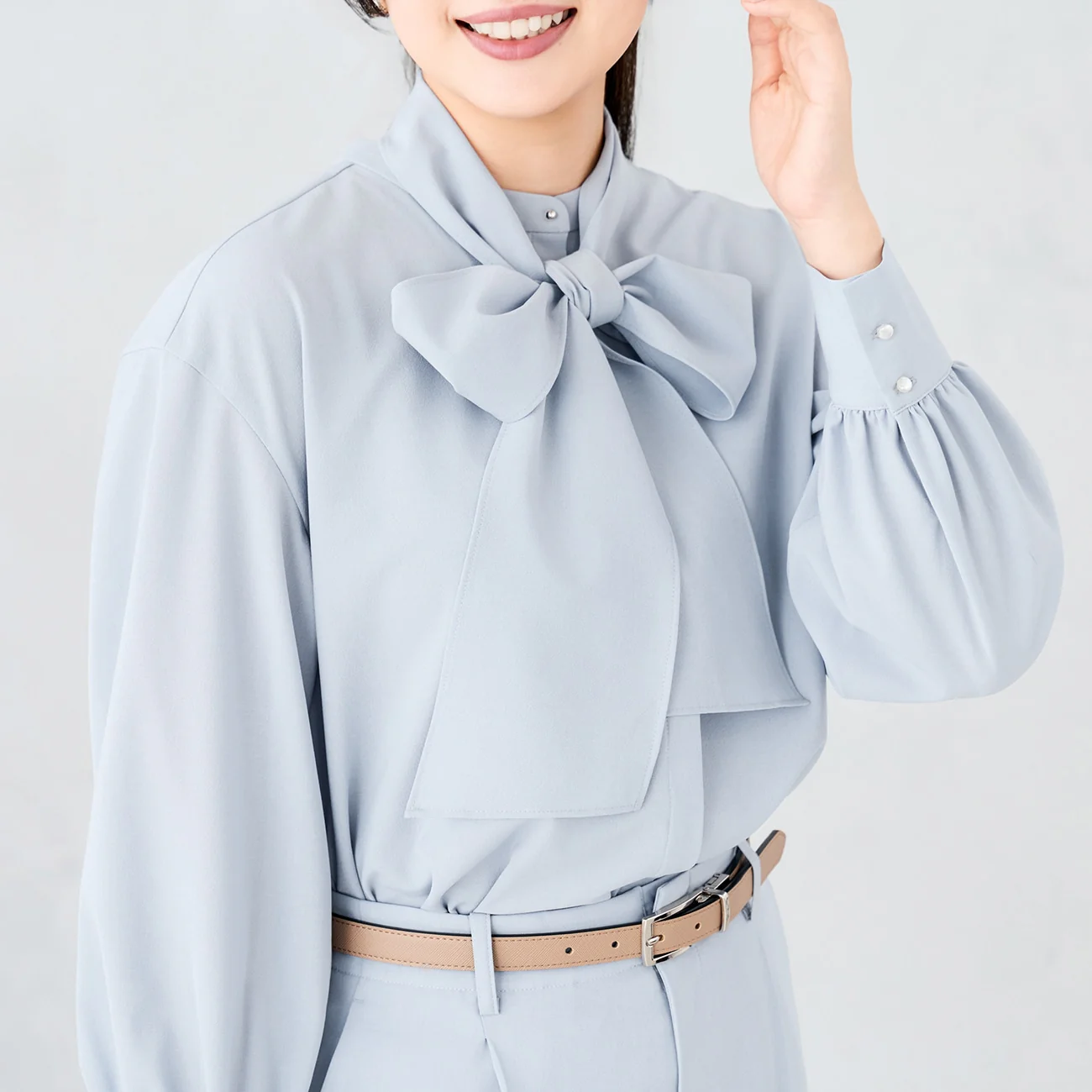 2-Way Bow Tie Blouse
