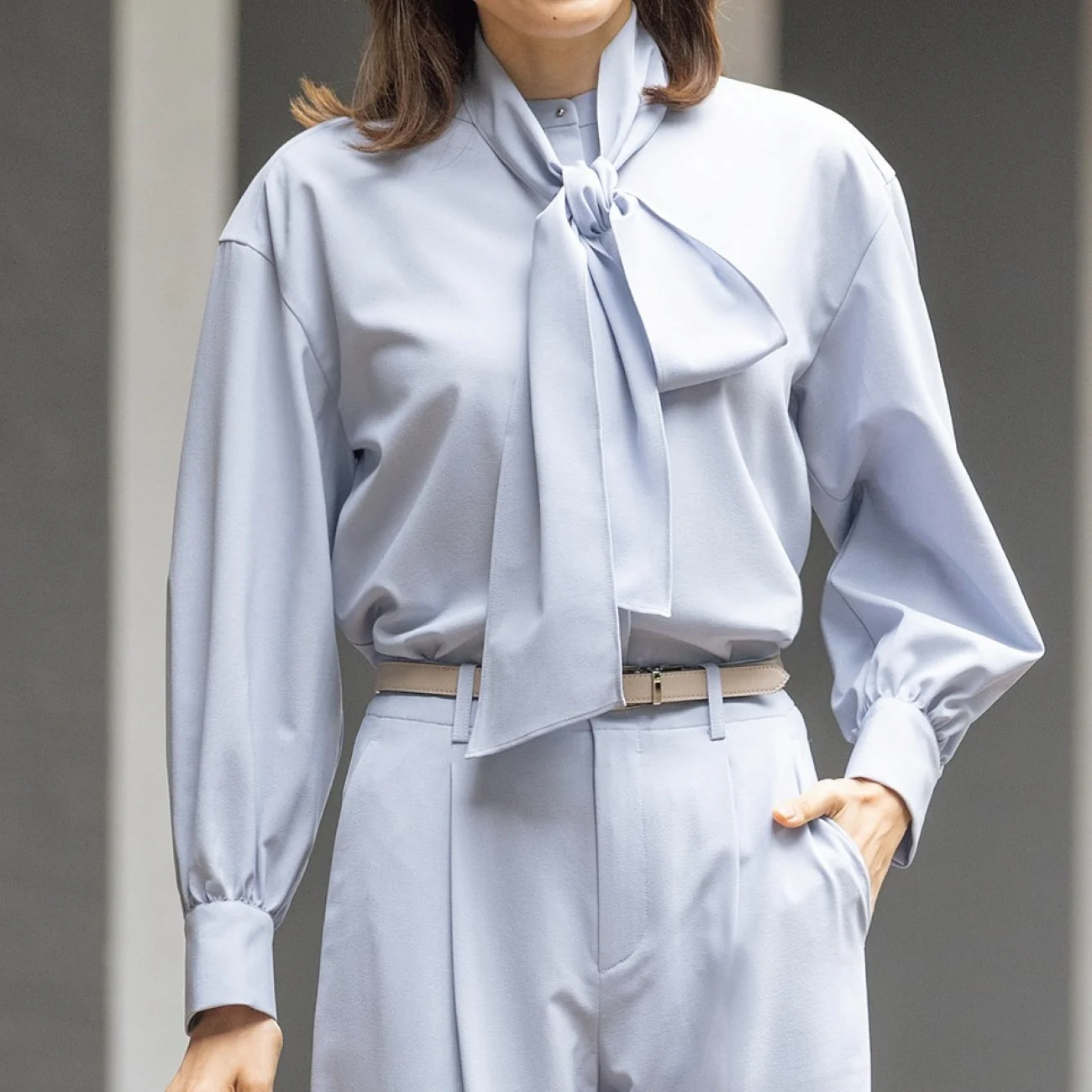 2-Way Bow Tie Blouse - Image 10