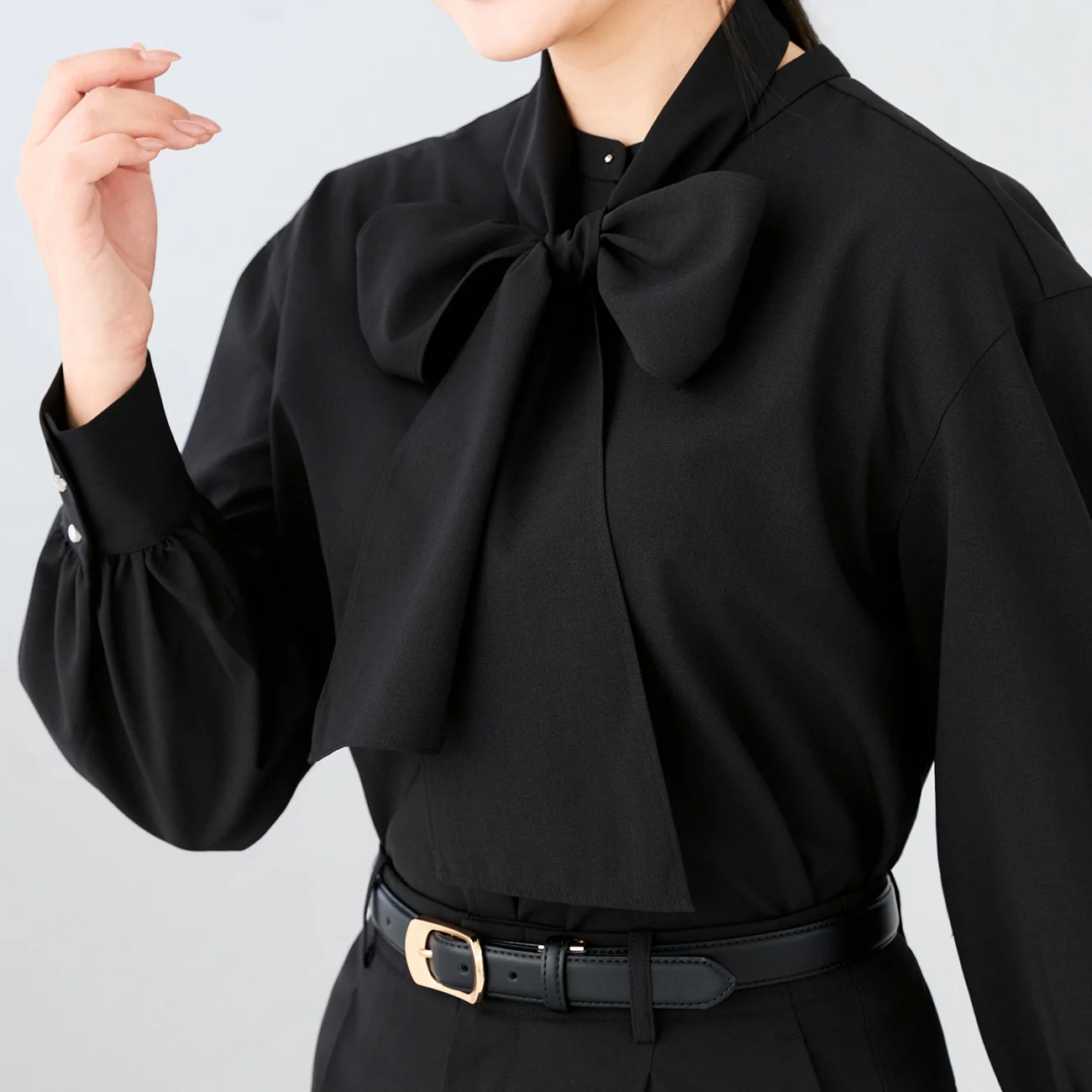 2-Way Bow Tie Blouse - Image 17