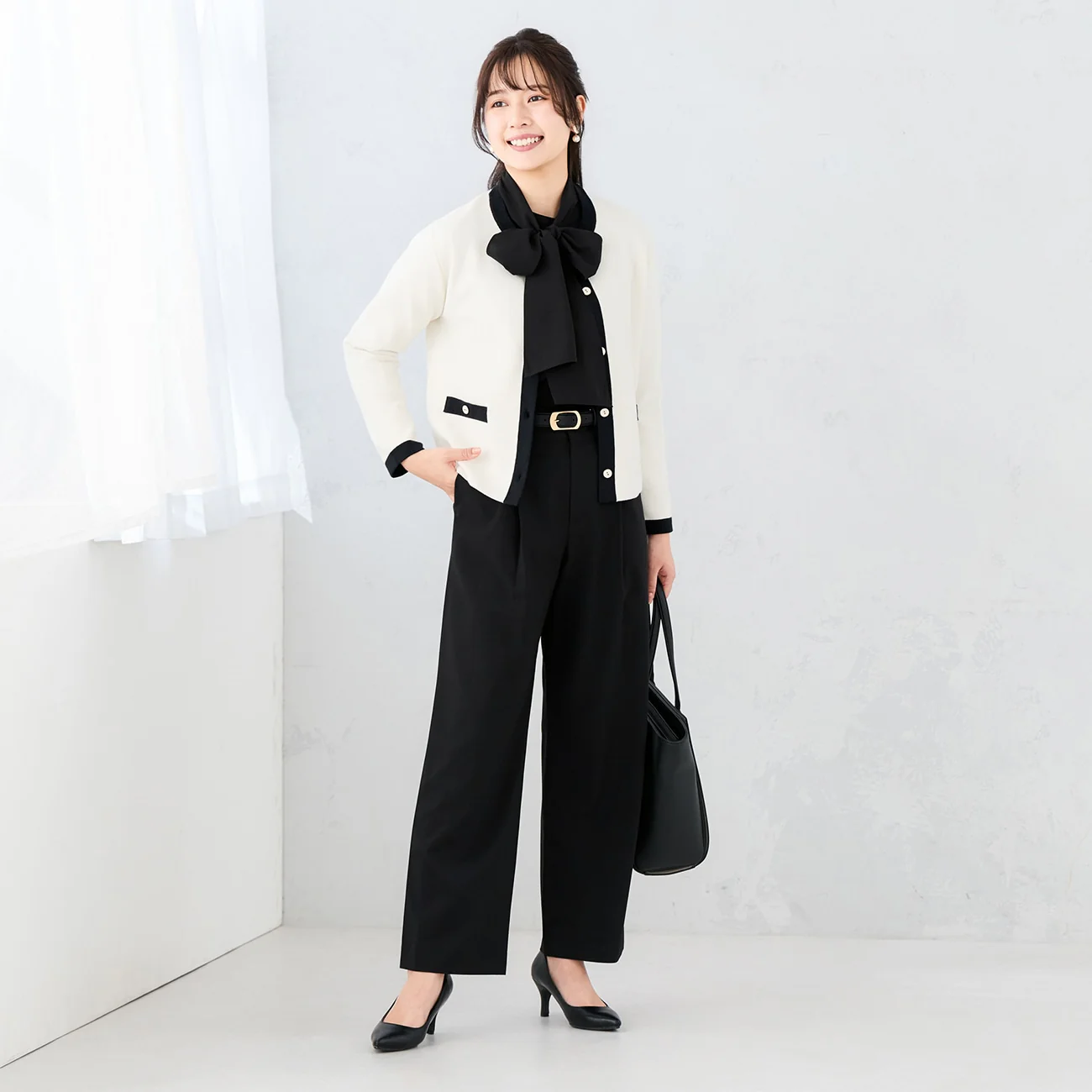 2-Way Bow Tie Blouse - Image 23