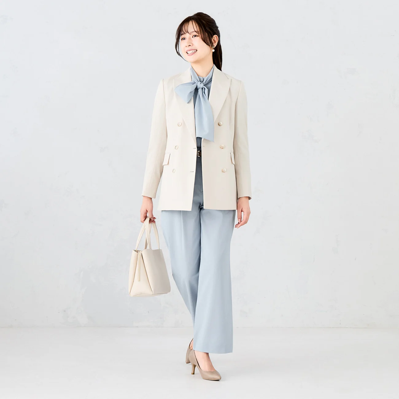 2-Way Bow Tie Blouse - Image 4