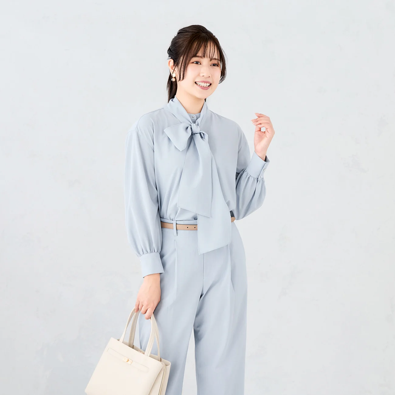 2-Way Bow Tie Blouse - Image 6
