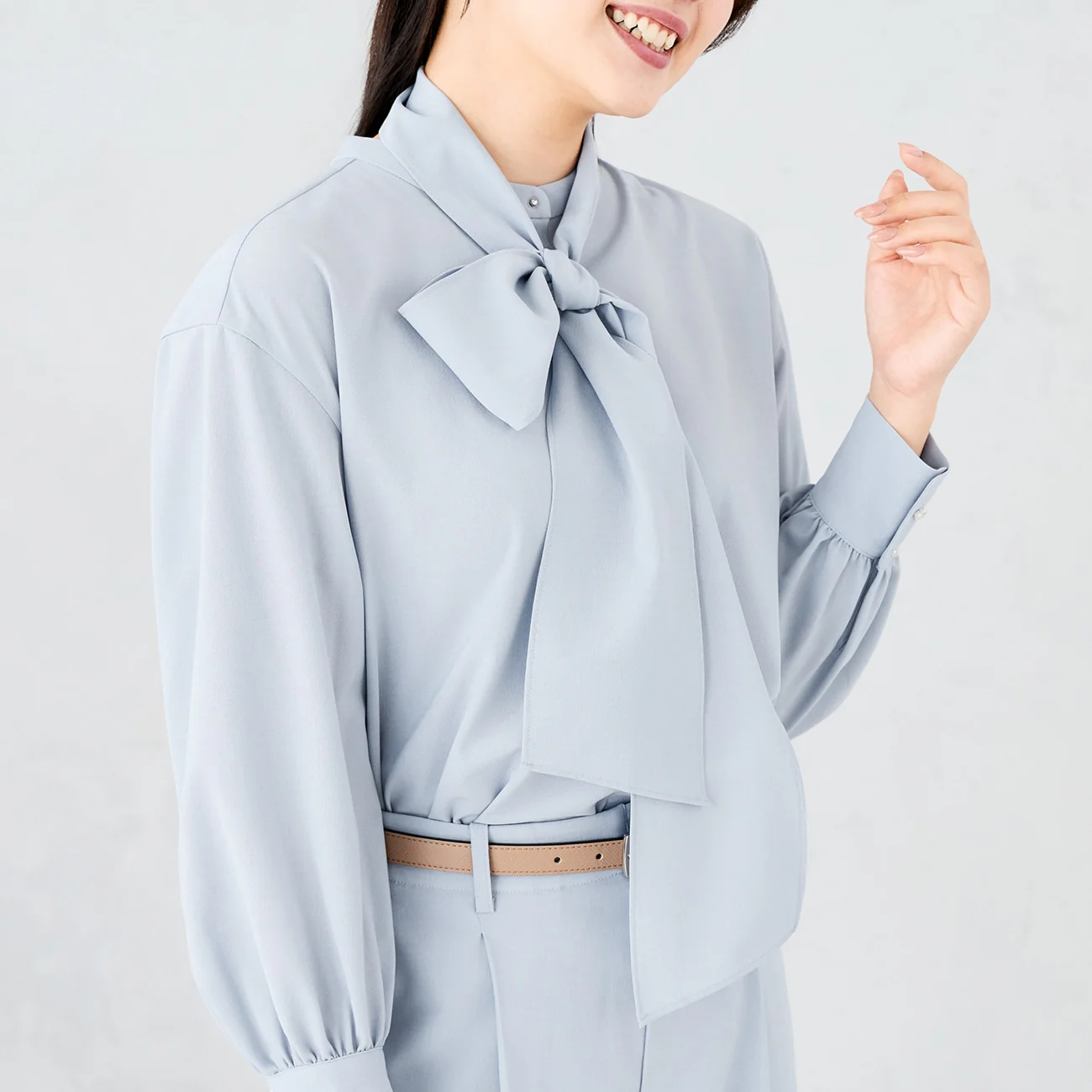 2-Way Bow Tie Blouse - Image 9