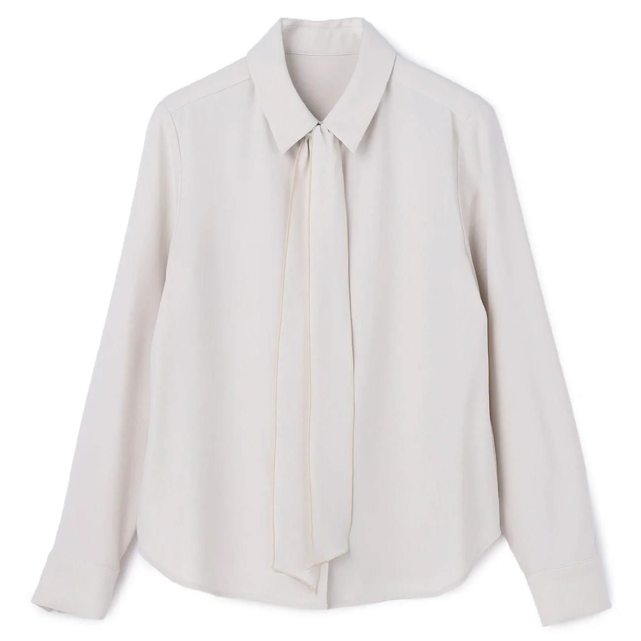 2-Way Bow-Tie Blouse with Pearls - Image 8