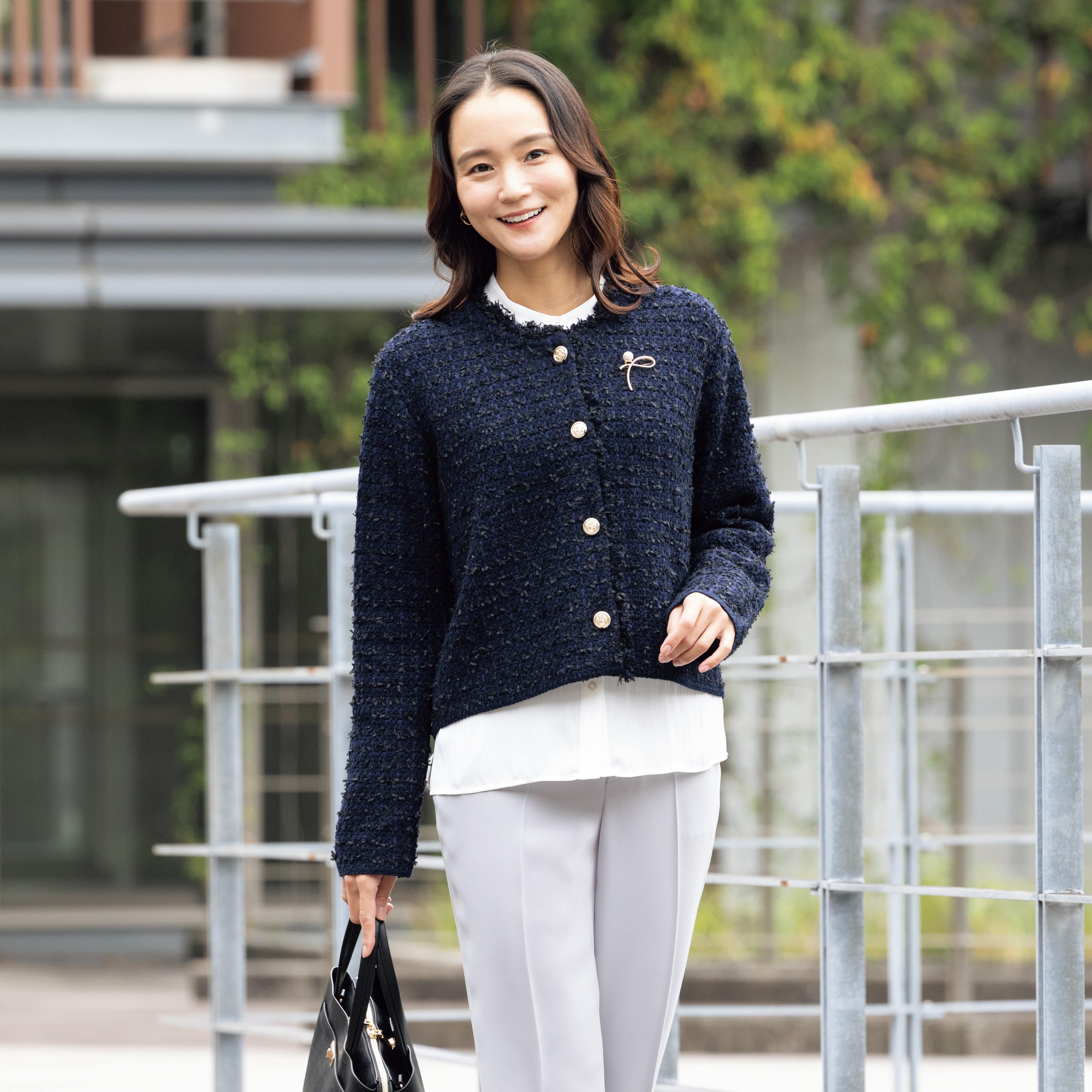 Layered Blouse - White - Image 9