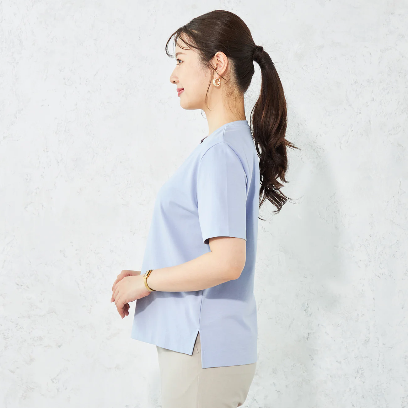 Short Sleeve Crew Neck T-shirt - Image 10