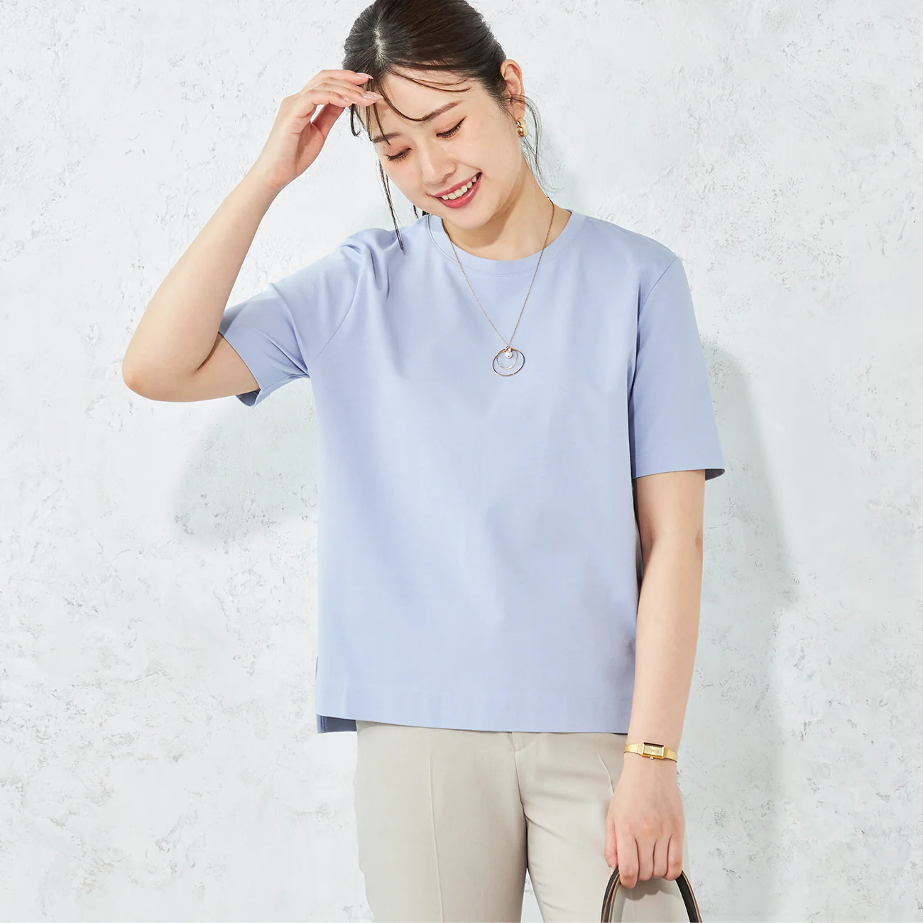 Short Sleeve Crew Neck T-shirt - Image 8
