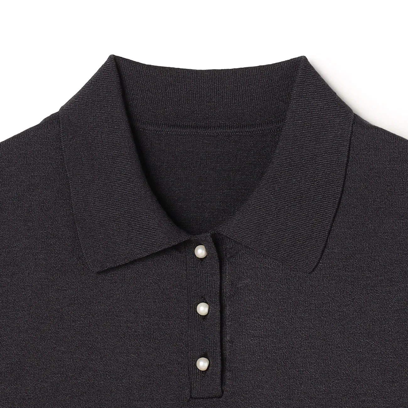 Short Sleeve Knit Polo Shirt - Image 18