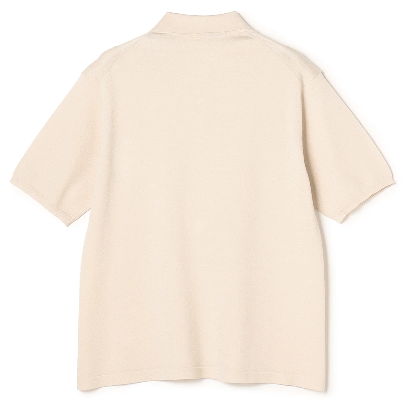 Short Sleeve Knit Polo Shirt - Image 8