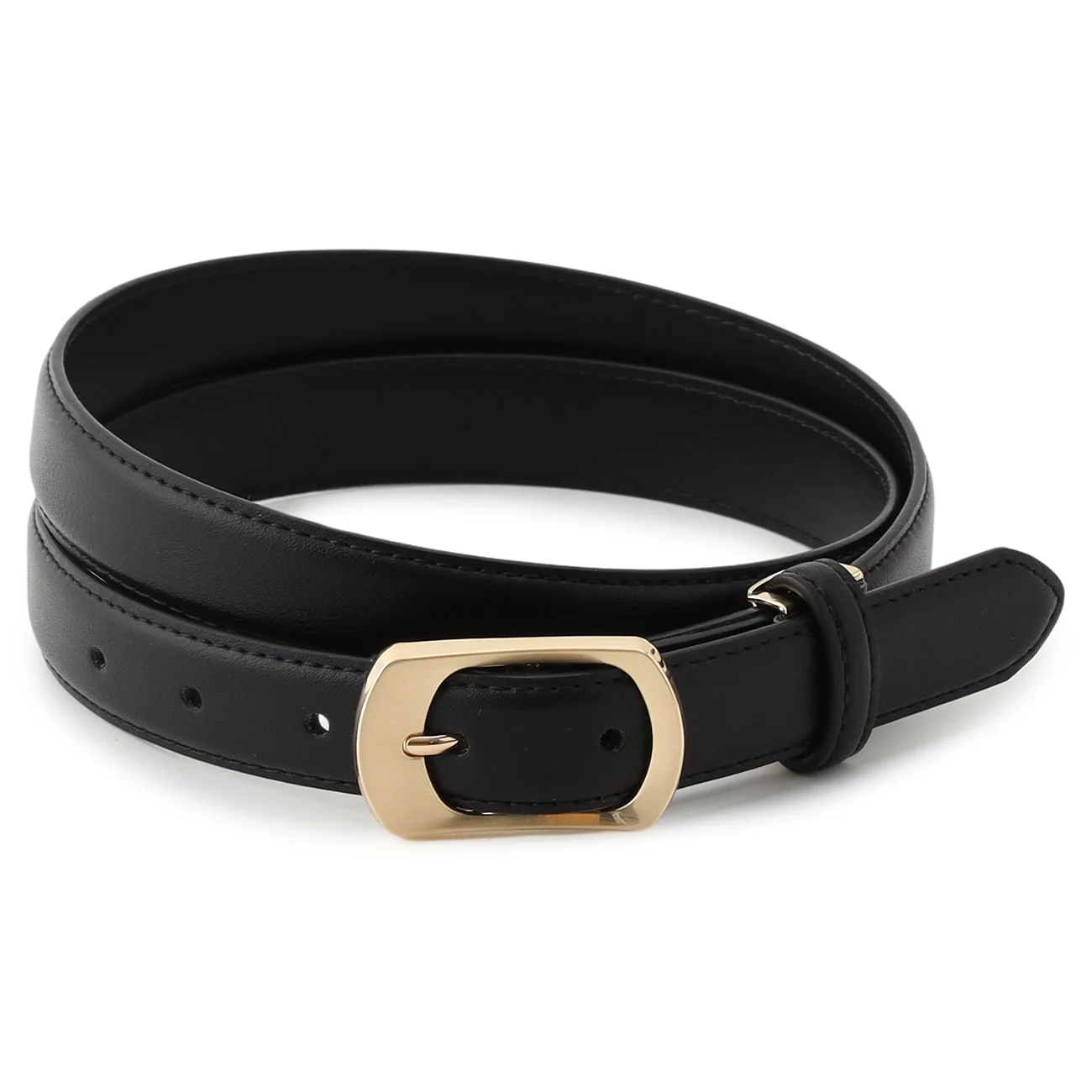 2.5cm Gold Buckle Belt - Image 2