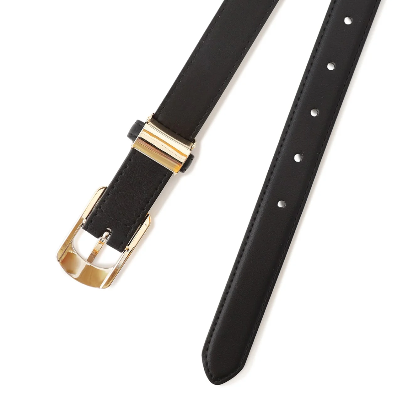 2.5cm Gold Buckle Belt - Image 3
